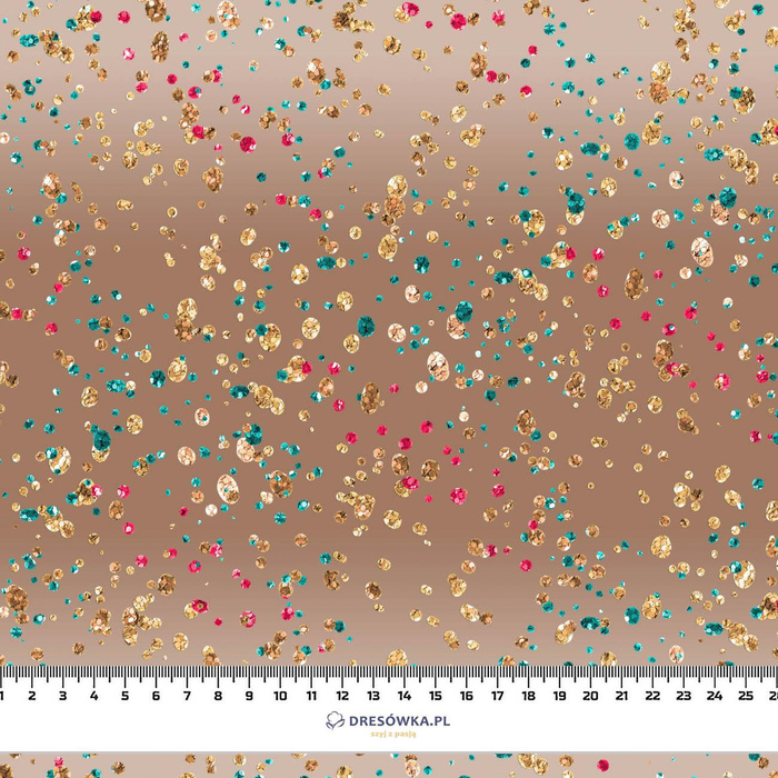 GLITTER MIX (GLITTER HERBST) - Baumwoll Webware