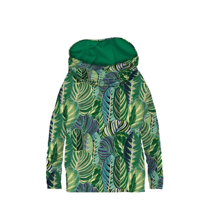 GREEN JUNGLE pat. 1 (VINTAGE) - quick-drying woven fabric