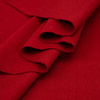 RED - Twill type coat fabric