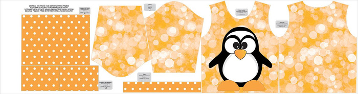 KINDER SWEATSHIRT (NOE) - PINGUIN OLAF - Nähset