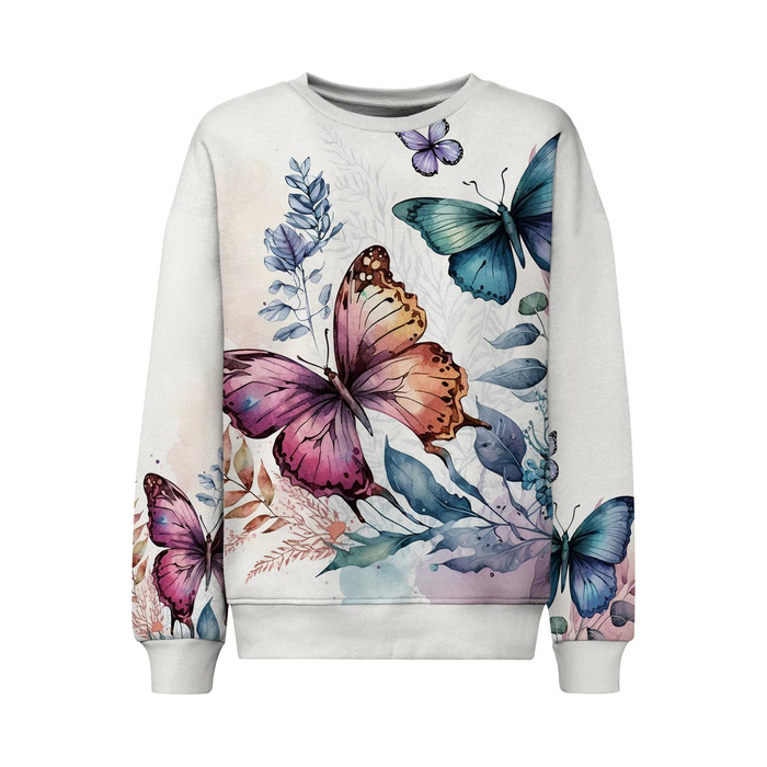 DRES DZIECIĘCY (MILAN) - BUTTERFLY wz. 2 - zestaw do uszycia (146/152)