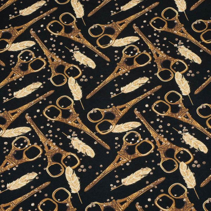 45cm PARYSKIE NOŻYCZKI - single jersey 