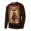MEN’S SWEATSHIRT (OREGON) BASIC - FOX TRAVELLER - sewing set XXXL