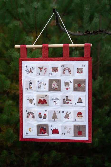 ADVENT CALENDAR - MAROON