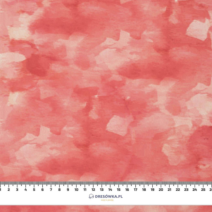 CAMOUFLAGE pat. 2 / red - single jersey with elastane 