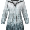 DAMENPARKA (ANNA) - WALD OMBRE (WINTER IM GEBIRGE) - Softshell XXL