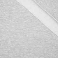 D-20 MELANGE HELLGRAU - Wintersweat angeraut D300