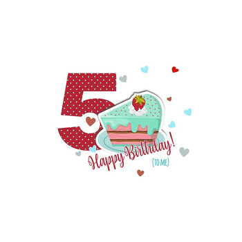 5ST BIRTHDAY /  BIRTHDAY CAKE - panel