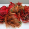 Kunstfell Pompon 12 cm - MULTICOLOR 2