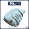 "Beanie" Mütze - CAMOUFLAGE m. 2 / hellblau 51-53