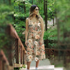 DRESS "ISABELLE" - RETRO FLOWERS WZ. 4 - sewing set