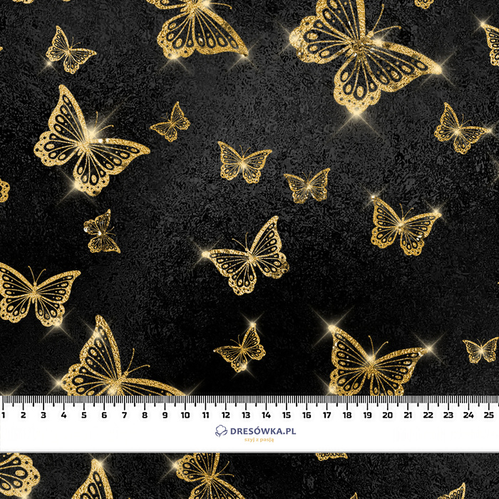 Black & Gold Glamour wz.4 - Nylon fabric PUMI