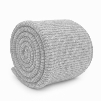 D-20 MELANGE LIGHT GRAY- elastic sweat in convex stripes SD