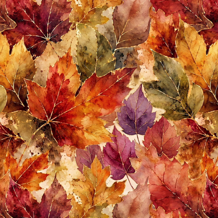 AUTUMN WZ. 9 - Muślin bawełniany