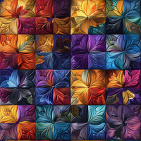 Batik Quilt wz. 2 - Panama 220g