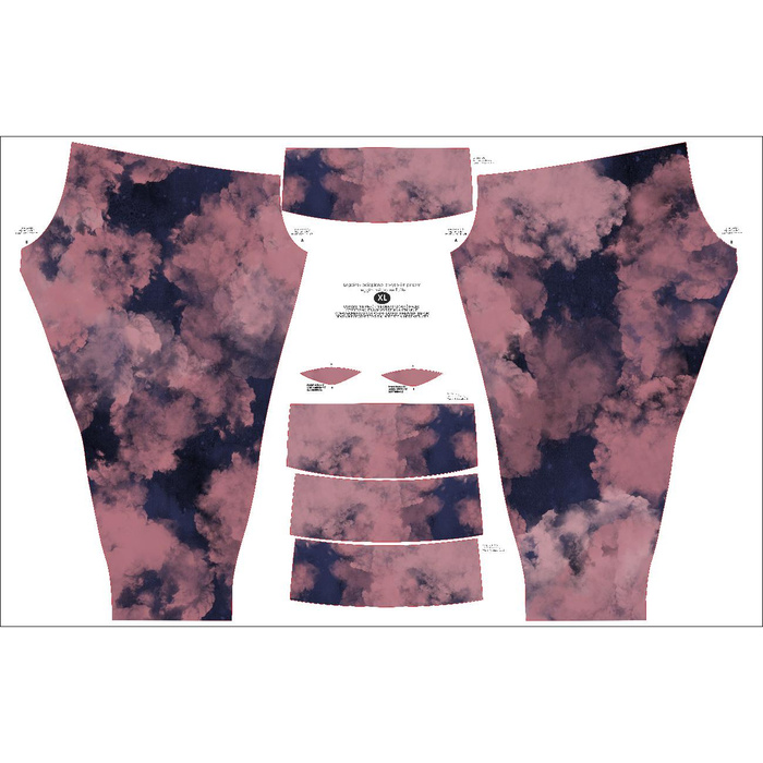 THERMO LEGGINSY DAMSKIE (GRETA) - FEEL THE POWER - zestaw do uszycia XXXL