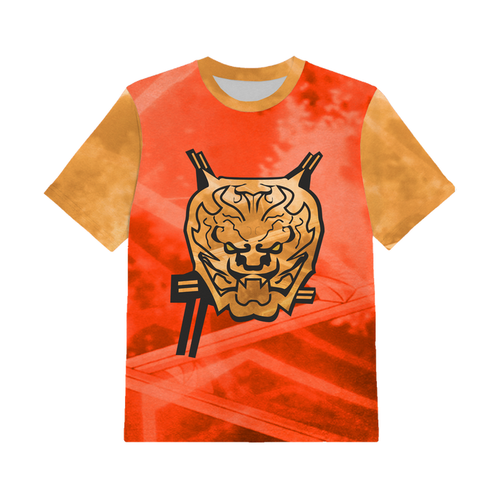 2-PACK - KINDER T-SHIRT - ROT NINJA - Nähset (104/110)