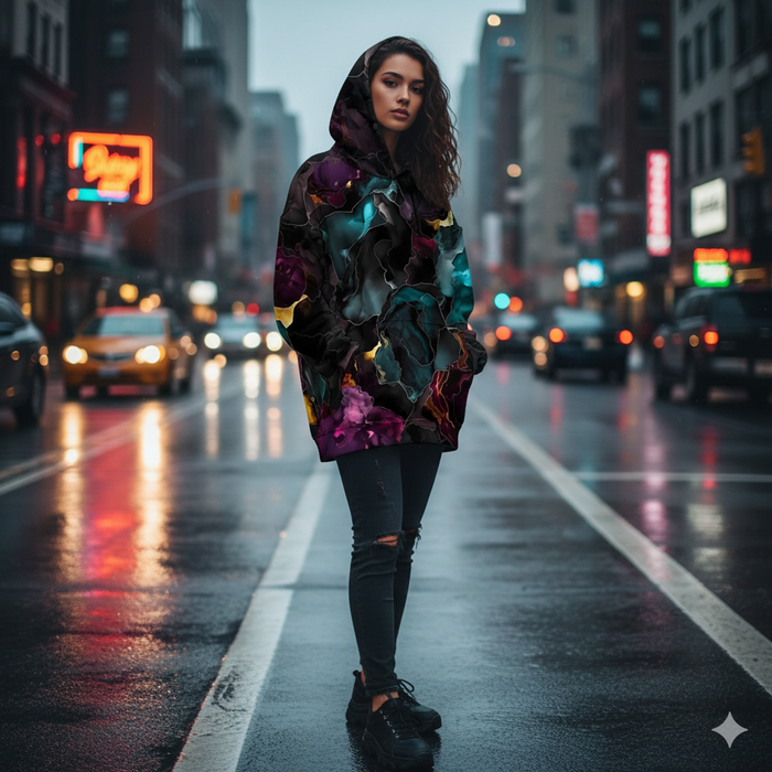 alcohol ink wz.6 - Wasserabweisende Webware