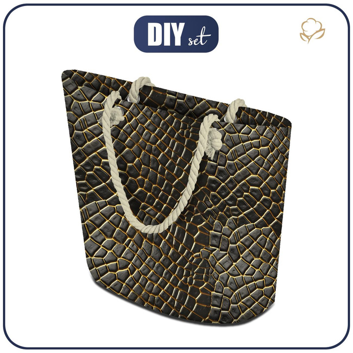 NÁKUPNÍ TAŠKA - LEATHER PATTERN VZ.18 - Sada šití