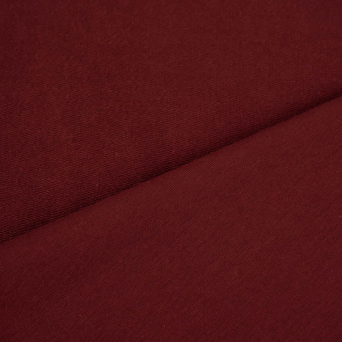 D-31 BORDOWY - dzianina pętelkowa z elastanem