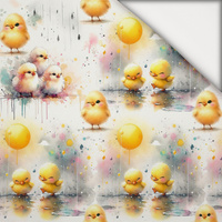 DUCKIE RAIN WZ. 2 - lekka dzianina drapana