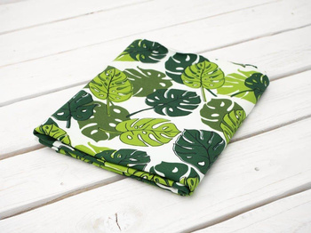 50cm TROPISCHE BLÄTTER - Single Jersey TE210 Sommersweat