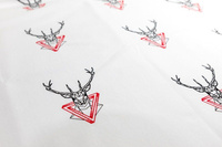 DEERS / white - looped knit PE240