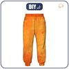 KID'S JOGGERS (ROBIN) - ORANGE - sewing set (98/104)