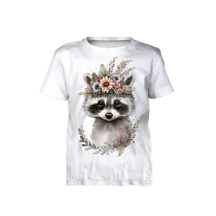 KID’S T-SHIRT - BABY RACCOON - sewing set (116/122)