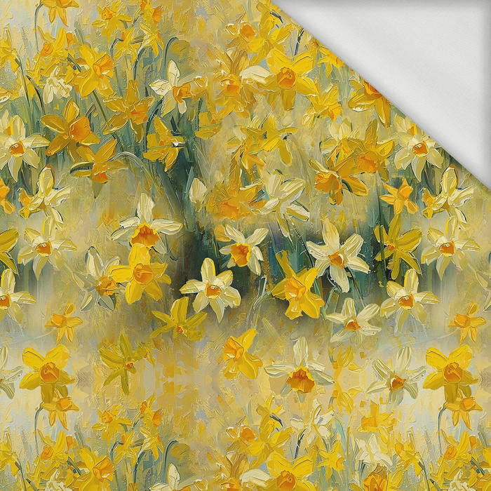 FLOWERS MEADOW WZ. 5 - looped knit fabric