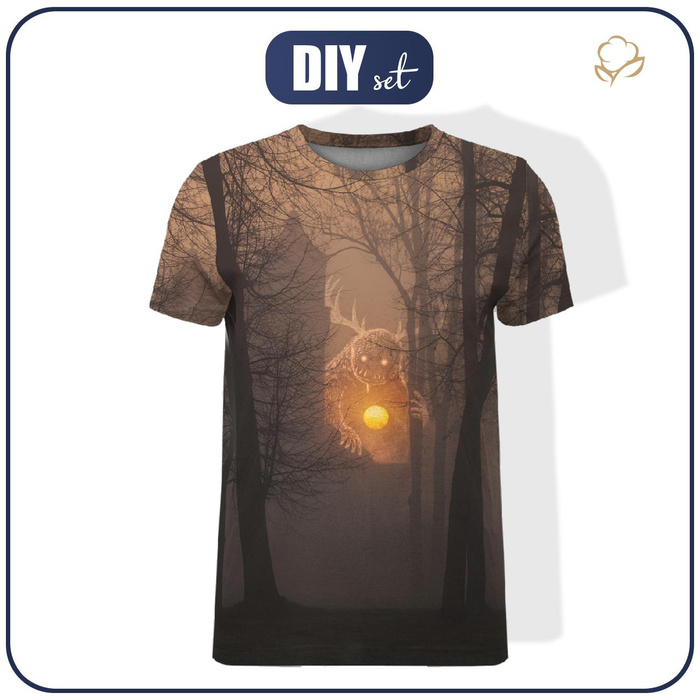HERREN T-SHIRT - WOJSUN BIEST - Nähset XL