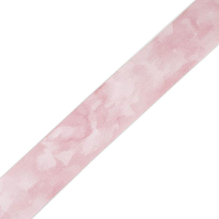 Woven printed elastic band - CAMOUFLAGE pat. 2 / rose quartz / Choice of sizes