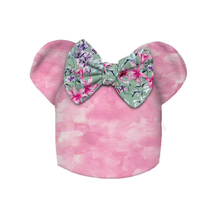 DZIECIĘCA CZAPKA I CHUSTA (MOUSE) - SPRING MEADOW wz. 3 51-54