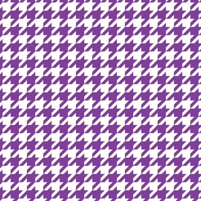 FIALOVÝ KOHOUTÍ STOPA/ BÍLÁ