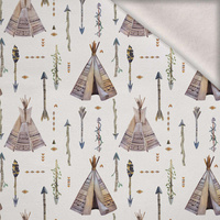 INDIAN / tipi - brushed knitwear with elastane ITY