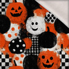 HALLOWEEN WZ. 28 - teplákovina počesaná s elastanem ITY