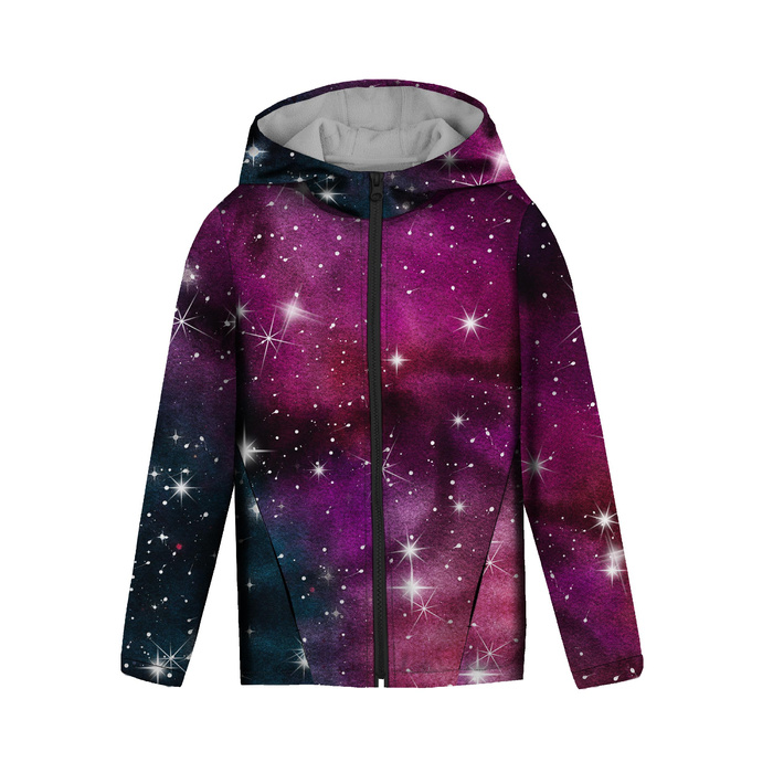 KIDS JACKET DINO (ZOE) - WATERCOLOR GALAXY PAT. 8 - sewing set (110/116)