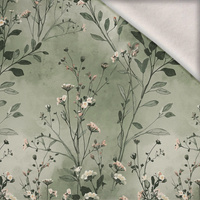 PASTEL FLOWERS WZ. 27 - brushed knitwear with elastane ITY