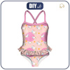 Girl's swimsuit - UNICORNS pat. 3 - 110-116