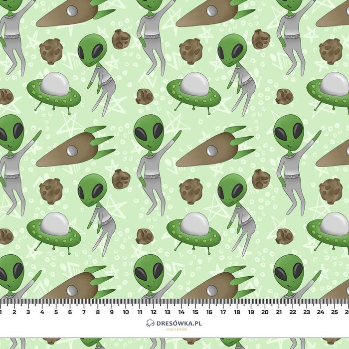 UFO MIX PAT. 1 (AREA 51) - looped knit fabric
