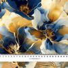 AUTUMN FLOWERS WZ.11 - dresówka pętelkowa
