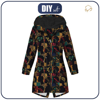 DAMENPARKA (ANNA) - AROUND THE WORLD WZ.14 - Nähset