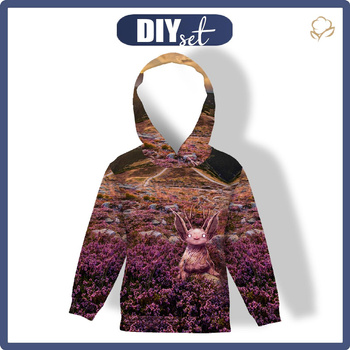 KID'S HOODIE (ALEX) - WRZEŚNIK BEAST - sewing set (146/152)