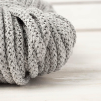 Strings cotton 5mm - LIGHT GREY