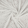 EYELET PAT. 1 / white - openwork jersey