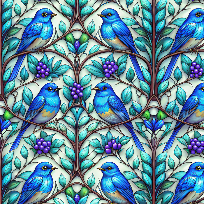 Stained Glass wz. 33 - dresówka pętelkowa