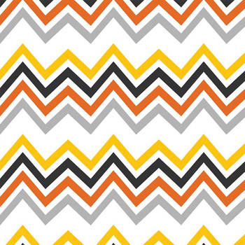 HALLOWEEN ZICKZACK / bunt