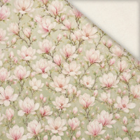 PASTEL FLOWERS WZ. 28 - Slub Weave