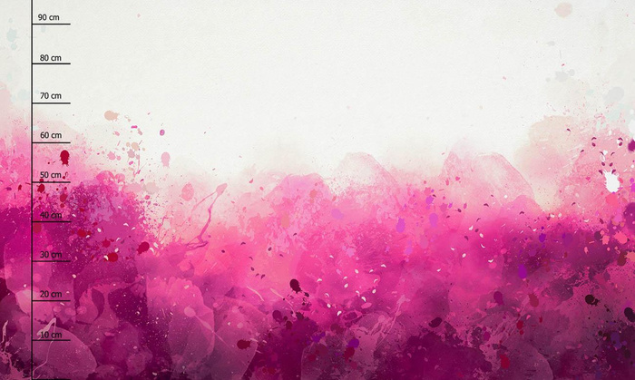 KLECKSE (fuchsie) - Paneel Sommersweat 