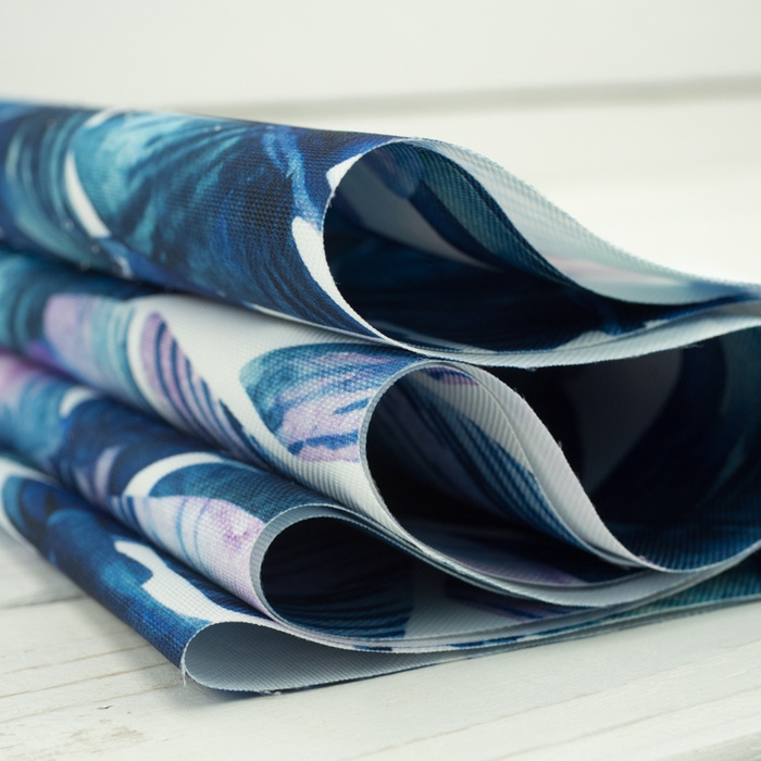 AQUARELL BLÄTTER - Wasserabweisende Webware